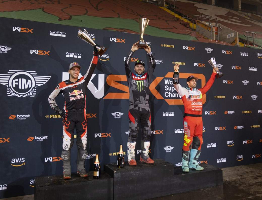 Perfect Tomac wins inaugural FIM World Supercross Championship Grand